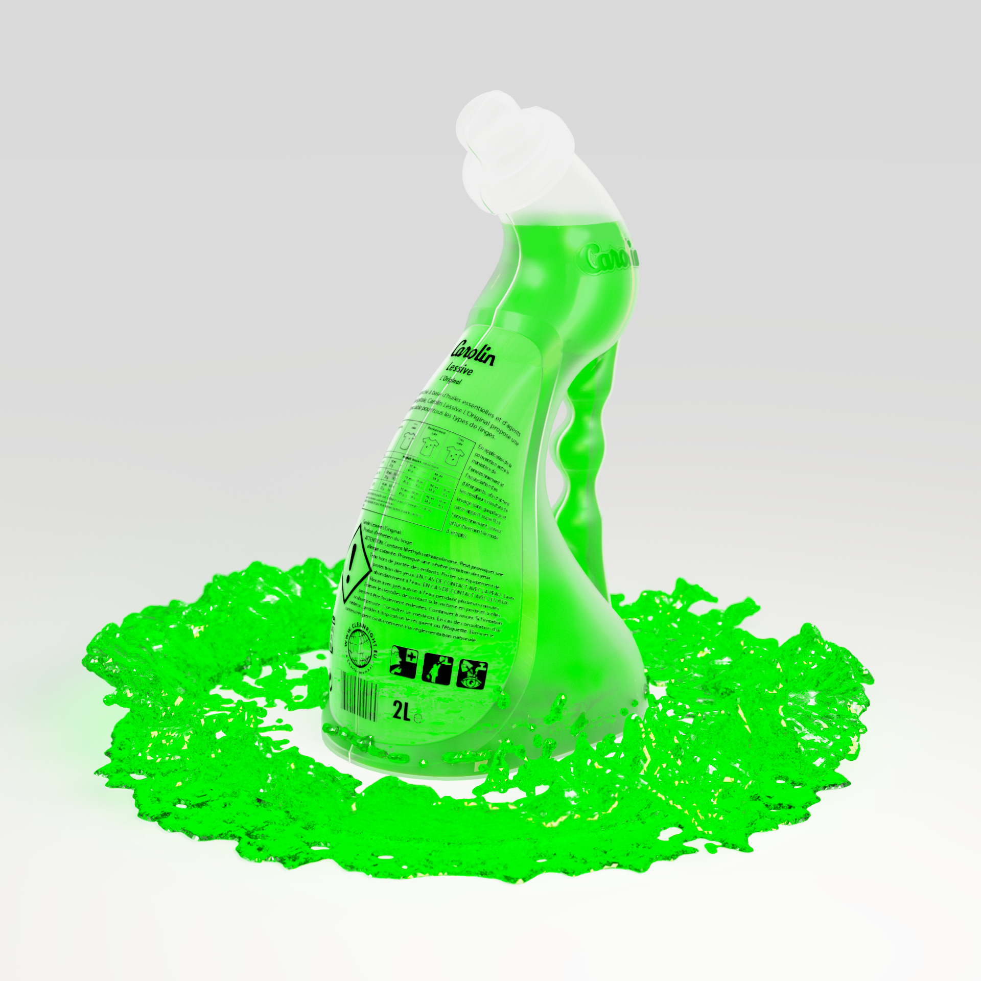 Carolin bidon lessive